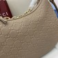 Gucci GG emblem Medium shoulder bag-Taupe