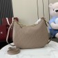 Gucci GG emblem Medium shoulder bag-Taupe
