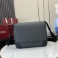 Gucci GG Emblem Medium Crossbody Bag 