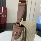 Gucci GG Emblem Medium Crossbody Bag 