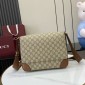 Gucci GG Emblem Medium Crossbody Bag 