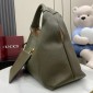 Gucci Gucci Softbit Maxi shoulder bag- Forest Green 