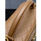Saint Laurent Gaby Large Vanity bag in Lambskin-Brown