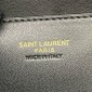 Saint Laurent Gaby Large Vanity bag in Lambskin-Cream white