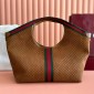 Borsa shopping Gucci Giglio misura grande