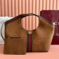 Borsa shopping Gucci Giglio misura grande