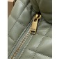 Saint Laurent Icare Medium Hobo in Quilted Nappa-Moss Green
