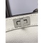 Fendi Peekaboo Iseeu Small Bag -White