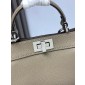Fendi Peekaboo Iseeu Small Bag-Grey 