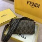Fendi Baguette FF Canvas Bag
