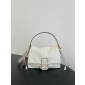 Fendi Mamma Baguette Medium-White