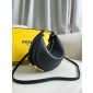 Fendigraphy Mini leather bag-Black