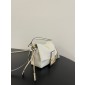 Fendi Mamma Baguette Small Bag -White
