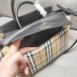 Burberry Check and leather Bag 