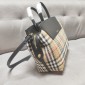 Burberry Check and leather Bag 