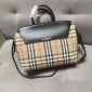Burberry Check and leather Bag 