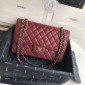 Pelle martellata Borsa Classica Chanel  