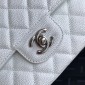 Pelle martellata Borsa Classica Chanel  