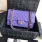 Pelle martellata Borsa Classica Chanel  
