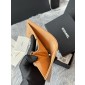 Chanel Beige pelle granulata piccolo portafoglio piegato hardware oro