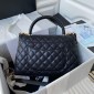 Chanel Medium Coco Handle Bag-Black