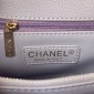 Chanel Medium Coco Handle Bag-Lilac 