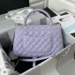 Chanel Medium Coco Handle Bag-Lilac 