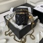 Chanel Mini Vanity Case -Black