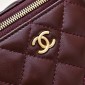 Chanel Vanity Case-Bordeaux