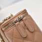 Chanel Vanity Case-Deep Beige