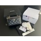 Chanel cosmetic Bag in pelle 