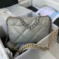 Borsa Chanel 19 Medio-Light Grey