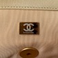 Borsa Chanel 19 Medio-Beige