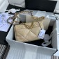 Borsa Chanel 19 Medio-Beige