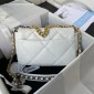 Borsa Chanel 19 Medio-White