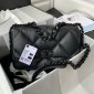 Chanel Pelle Borsa 19 Grande -Black