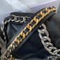 Chanel Pelle Borsa 19 Grande -Black