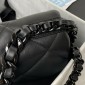Chanel Pelle Borsa 19 Grande -Black