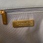 Chanel Pelle Borsa 19 Grande -Grey