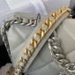 Chanel Pelle Borsa 19 Grande -Grey