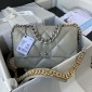 Chanel Pelle Borsa 19 Grande -Grey