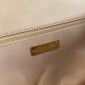Chanel Pelle Borsa 19 Grande -Beige