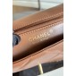 Borsa invernale Chanel Borsa a flap in lana-Brown/beige
