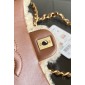 Borsa invernale Chanel Borsa a flap in lana-Brown/beige