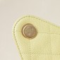 Chanel 25 Small handbag -Light Yellow Caviar leather 