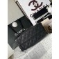 Chanel 25 Small handbag -Black Caviar leather 