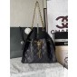 Chanel 25 Small handbag -Black Caviar leather 