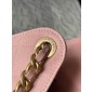Chanel 25 Small handbag -Pink Caviar leather 
