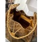 Chanel 25 Small handbag -Dark gold Caviar leather 