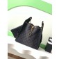 Chanel 25 Medium handbag - Black washed denim 